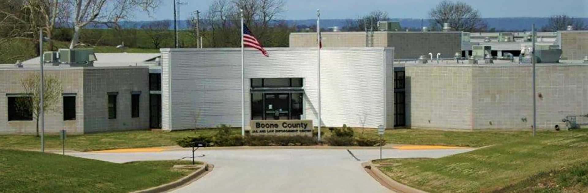 Boone County Arkansas Jail and Law Enforcement Center Entrance